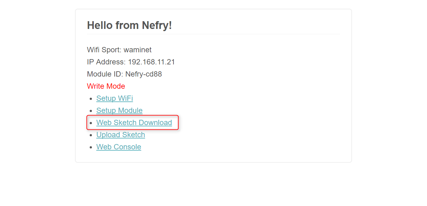 NefryWeb
